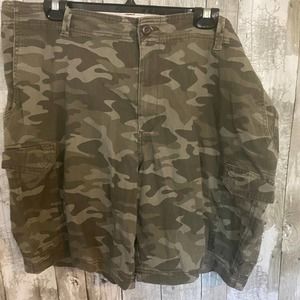 George camo cargo shorts 42
